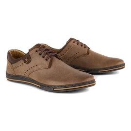 Polbut Scarpe casual da uomo 402 marrone 2