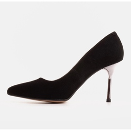 Marco Shoes Stiletti neri con tacco metallico nero 1
