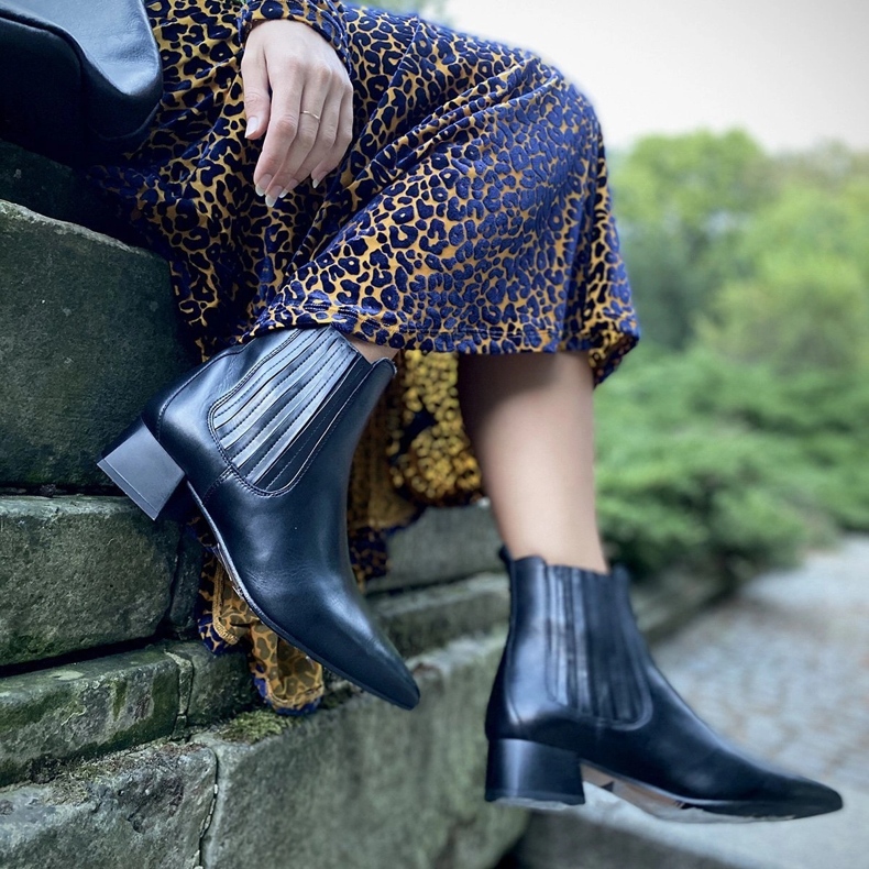 Marco Shoes Stivali caldi ed eleganti con tomaia in gomma elastica nero 2