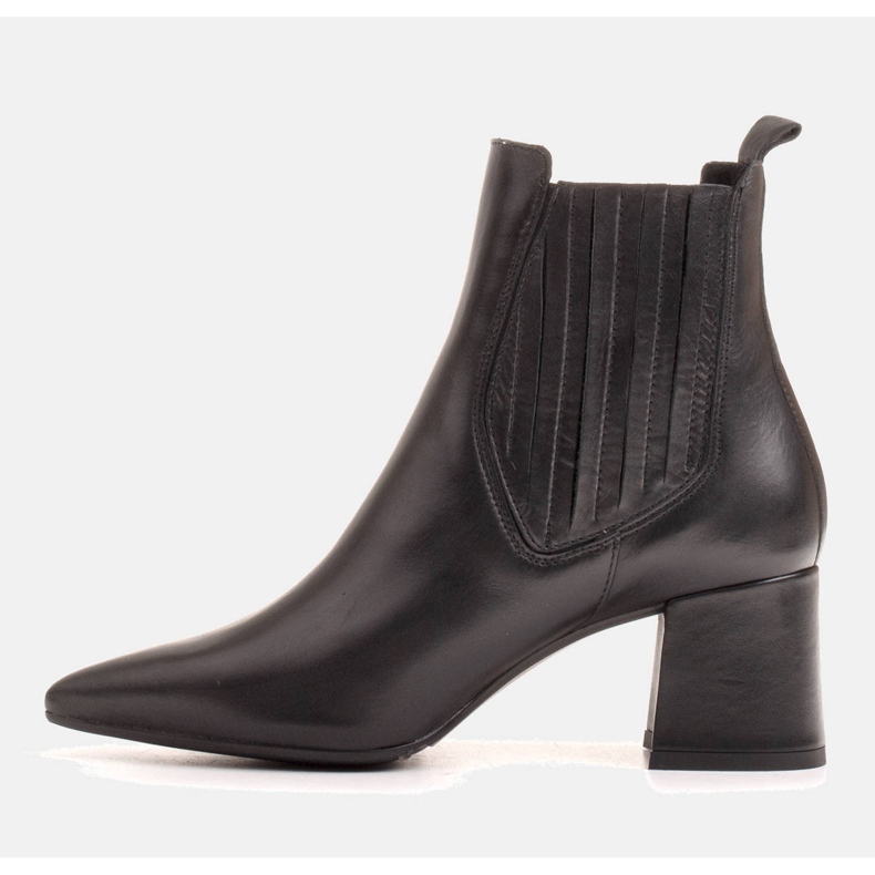 Marco Shoes Stivali caldi ed eleganti con tomaia in gomma elastica nero 1