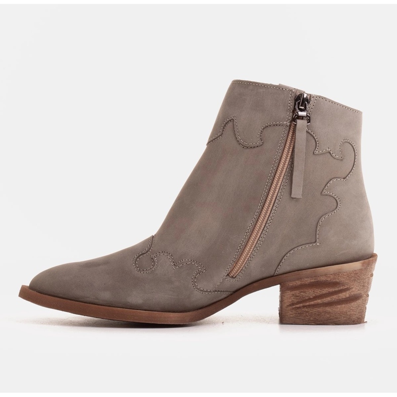 Marco Shoes Stivali grigi in pelle scamosciata naturale senza isolamento grigio 1