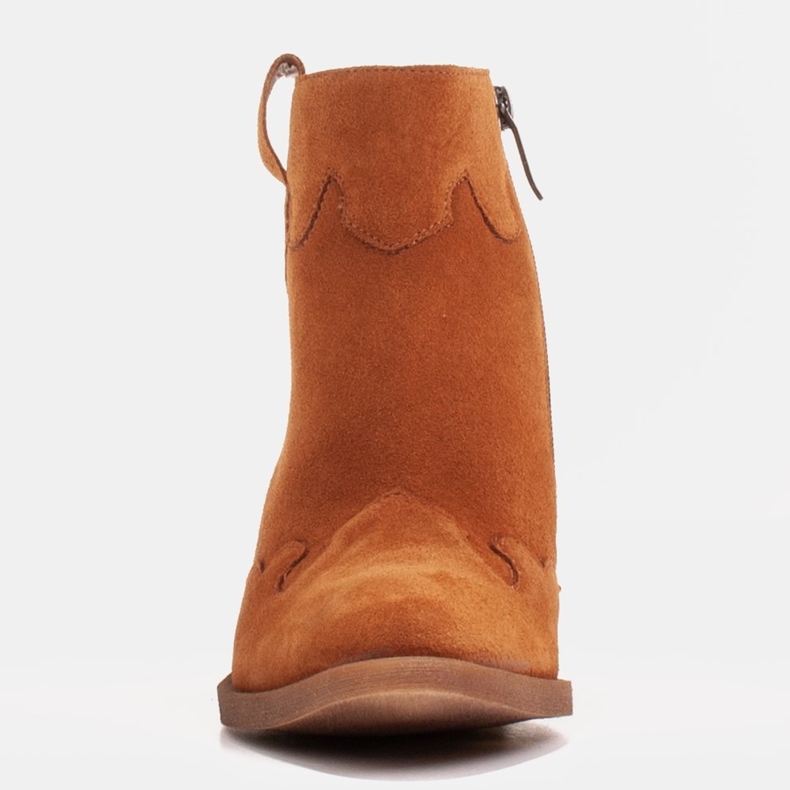 Marco Shoes Stivali in camoscio naturale arancione senza isolamento arancia 1