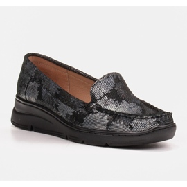 Radoskór Comode scarpe da donna nere per un piede più largo nero 1
