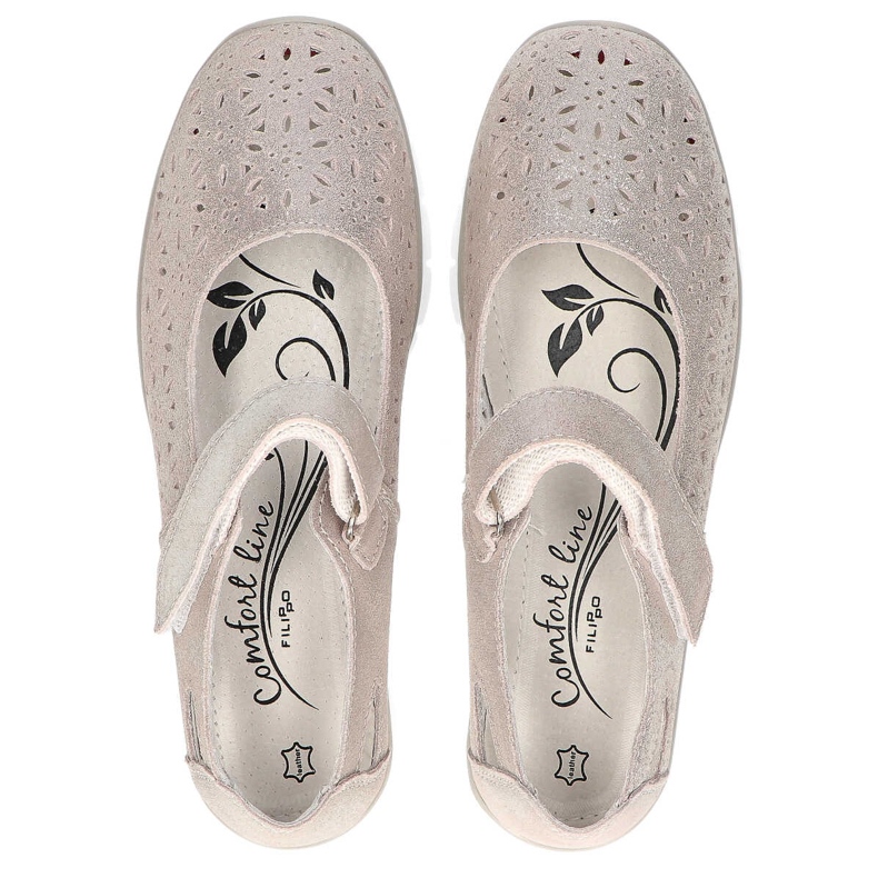 Scarpa Filippo DP640/20 Si Argento d'argento 7