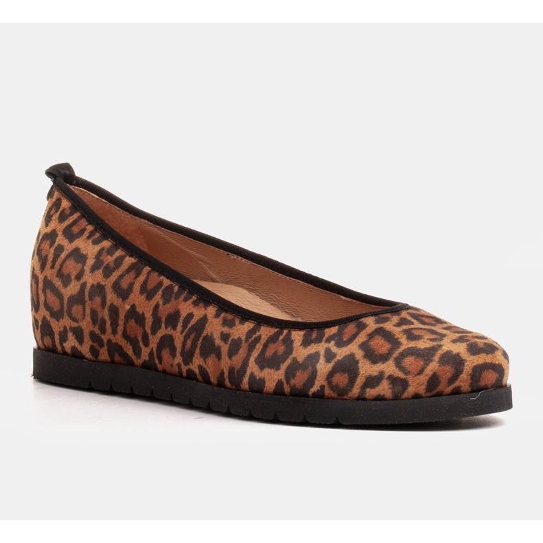 Marco Shoes Scarpe leggere con una parte inferiore molto morbida e un tassello nascosto marrone 1