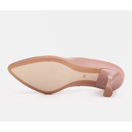 Marco Shoes Eleganti décolleté realizzate in delicata pelle naturale rosa 6