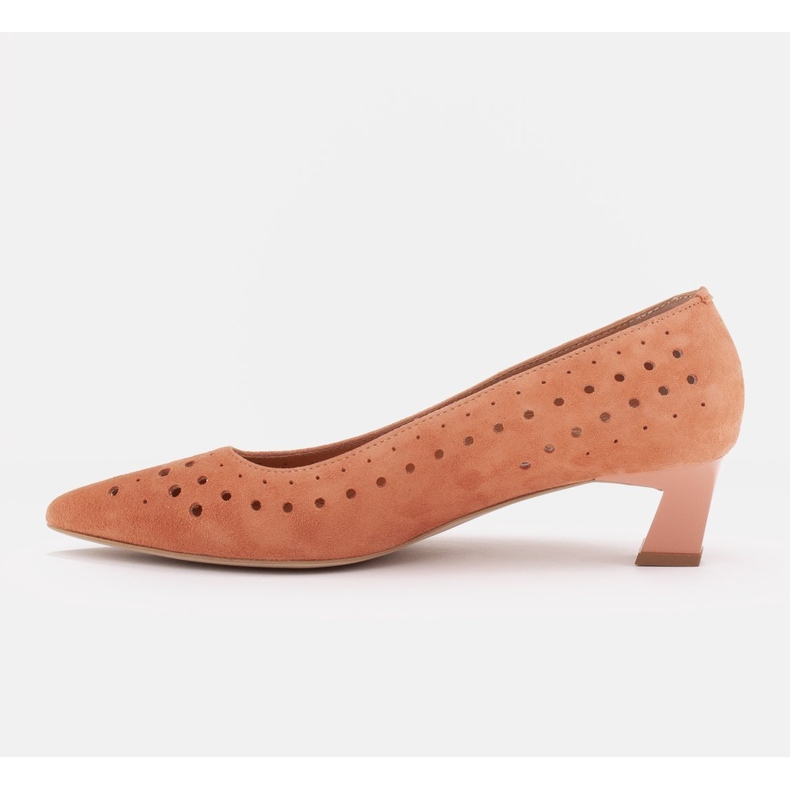 Marco Shoes Décolleté da donna con perforazione interessante arancia 1