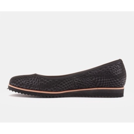Marco Shoes Ballerine da donna Marco realizzate in pregiato camoscio naturale nero 1