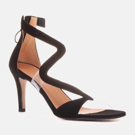 Marco Shoes Eleganti sandali Ava nero 1