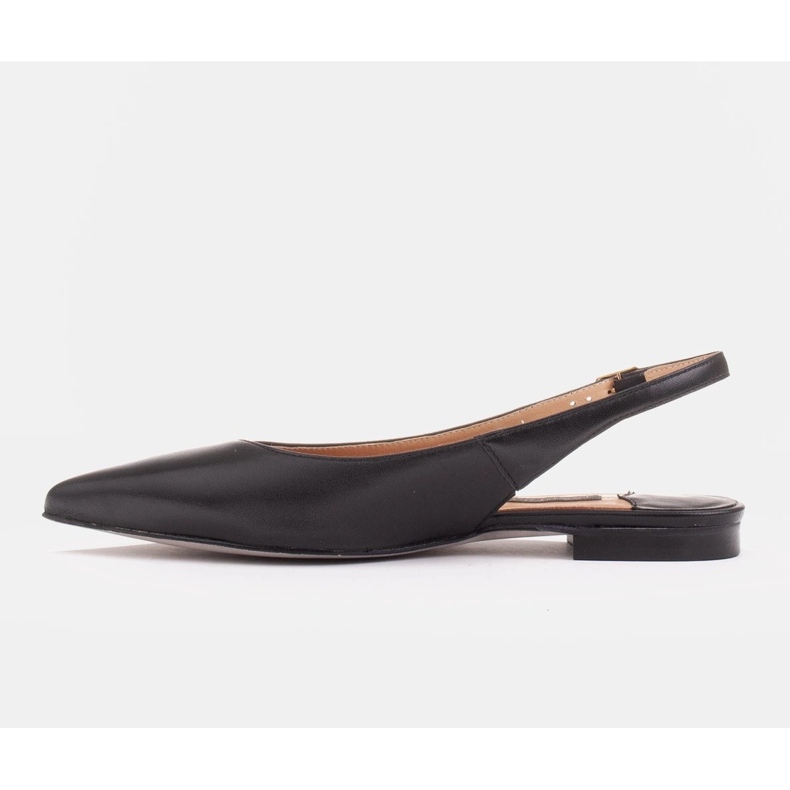 Marco Shoes Sandali in pelle naturale di colore nero 2