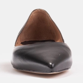 Marco Shoes Ballerine da donna con fianchi bassi nero 2