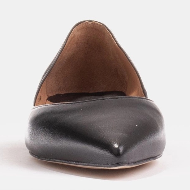 Marco Shoes Ballerine da donna con fianchi bassi nero 2