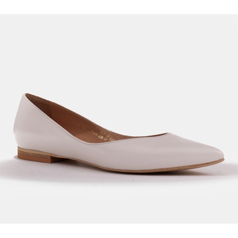 Marco Shoes Ballerine da donna con fianchi bassi bianco multicolore 1