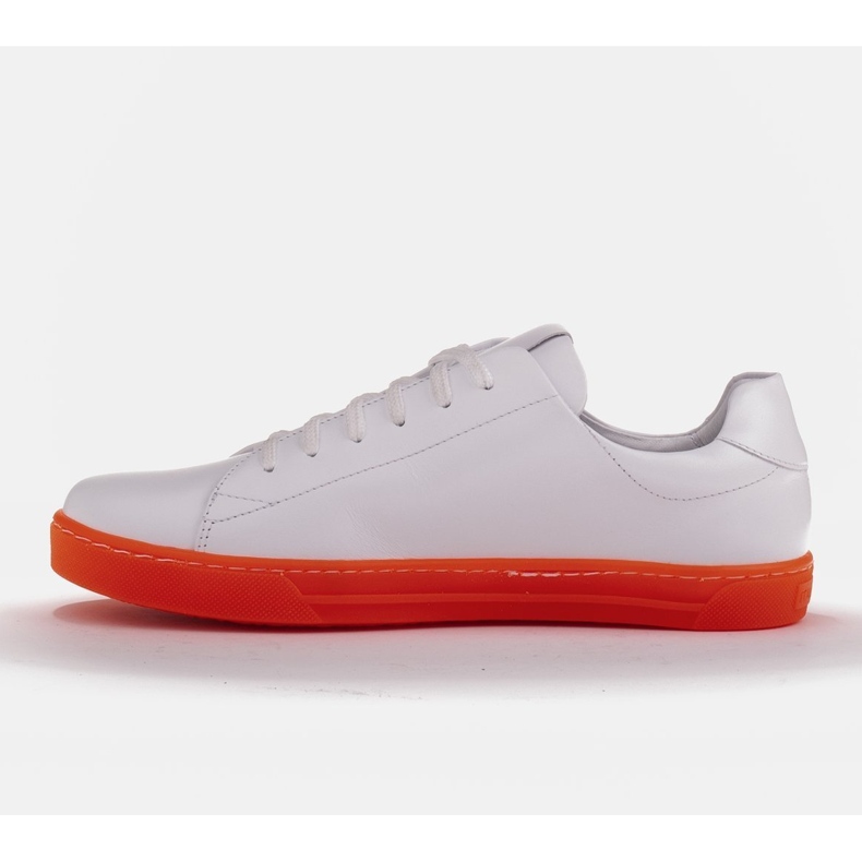 Marco Shoes Sneakers sportive in pelle fiore bianca bianco 1