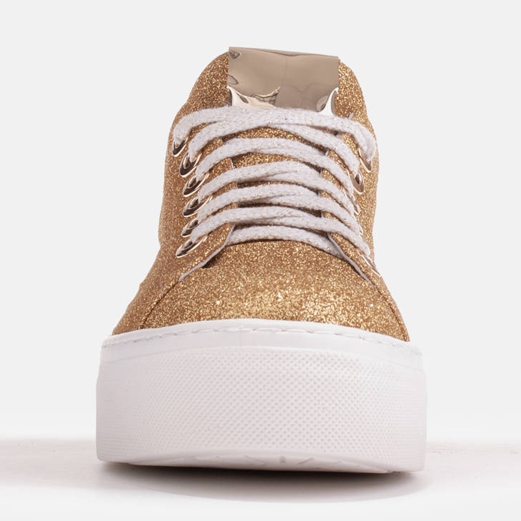 Marco Shoes Sneakers leggere con suola spessa 1958P-1208-615-1 d'oro 1