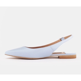 Marco Shoes Sandali blu in pelle naturale 1