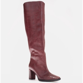 Marco Shoes Stivali Kate con tomaia più ampia rosso multicolore 1