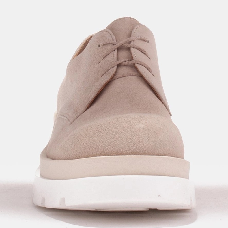 Marco Shoes Scarpe Angelina con suola in bianco e beige 1