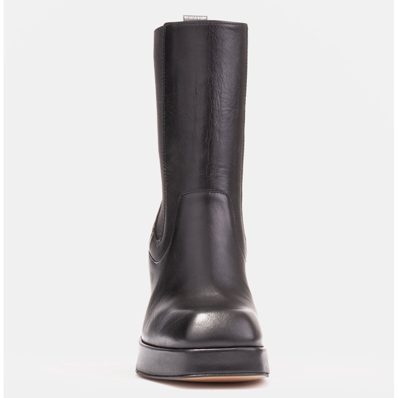 Marco Shoes Stivaletti platform con tomaia in gomma nero 1