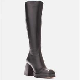 Marco Shoes Eleganti stivali Patrizia sulla piattaforma nero 1