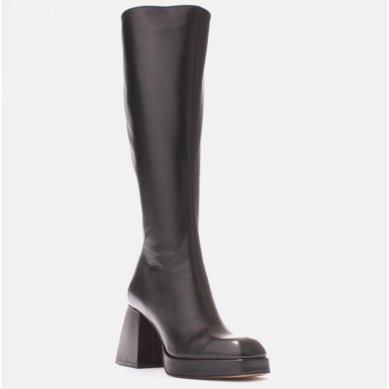 Marco Shoes Eleganti stivali Patrizia sulla piattaforma nero 1