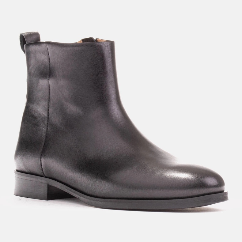Marco Shoes Stivaletti classici con tacco basso nero 2