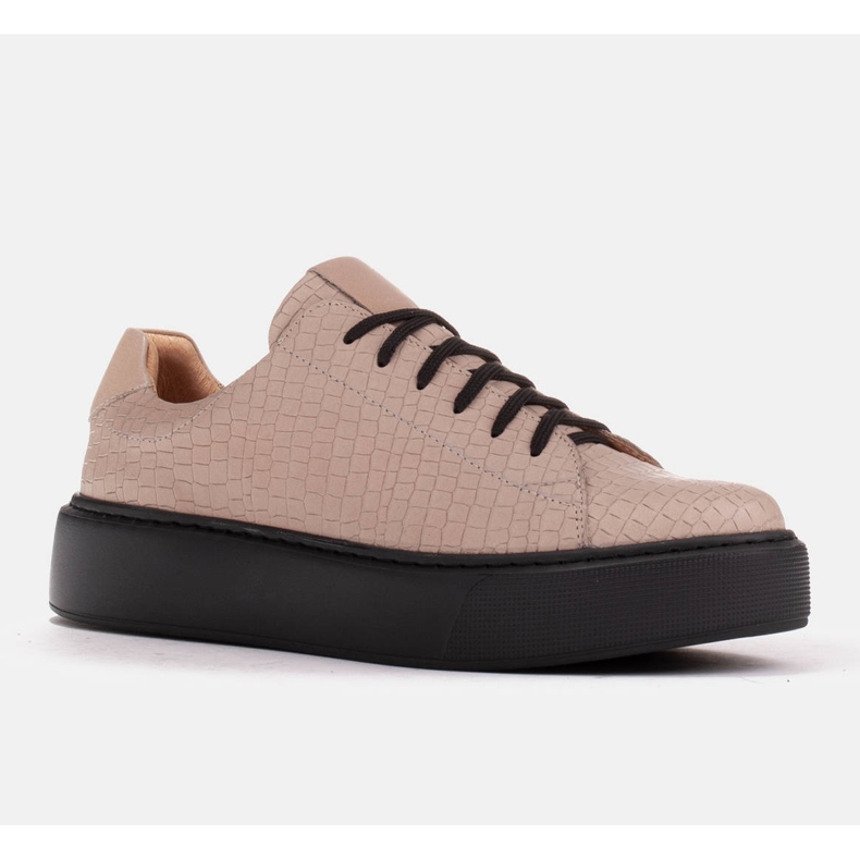 Marco Shoes Sneakers in nappa leggera beige 1