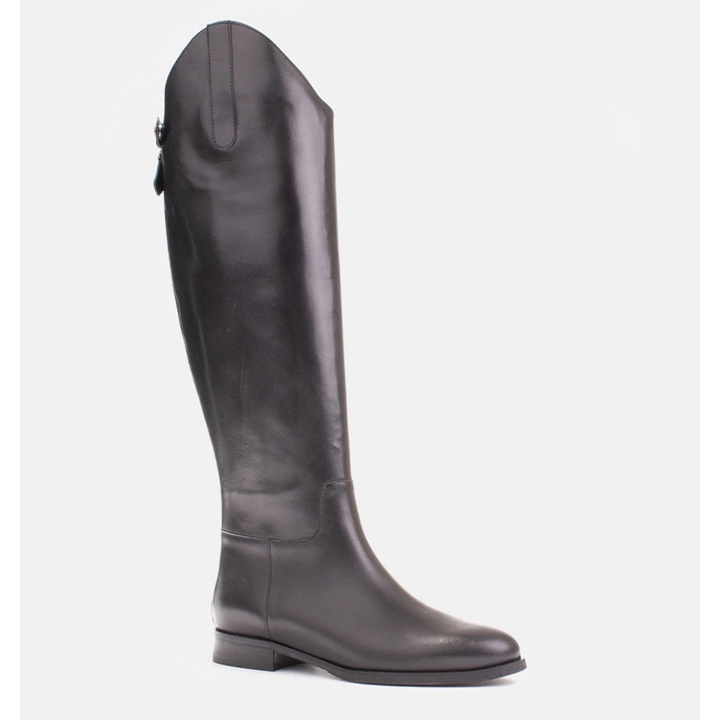 Marco Shoes Stivali con cerniere e gomma elastica nero 1