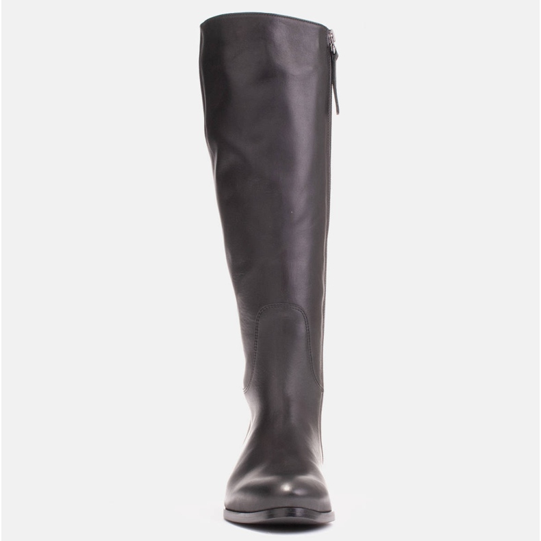 Marco Shoes Stivali da equitazione su un piede sottile. Tomaia stretta nero 1