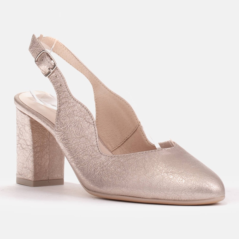 Marco Shoes Sandali platino 1071P d'oro 1
