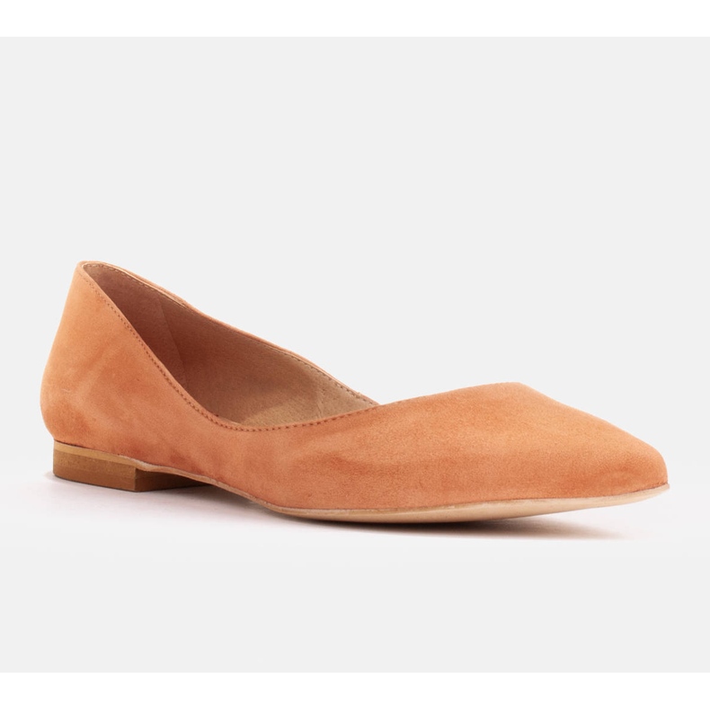 Marco Shoes Ballerine sottili arancia 1