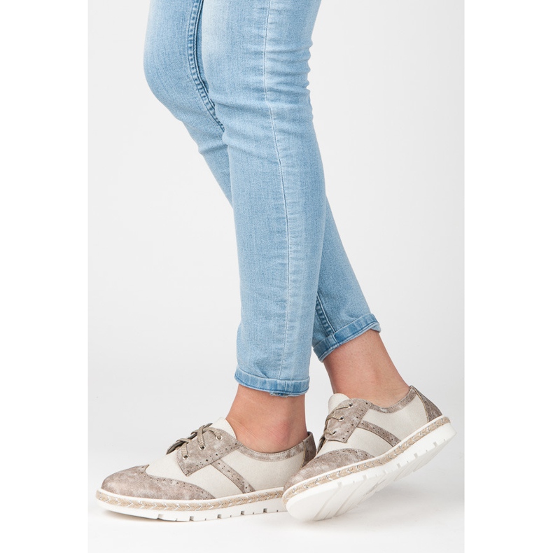 Scarpe stringate KYLIE marrone 2