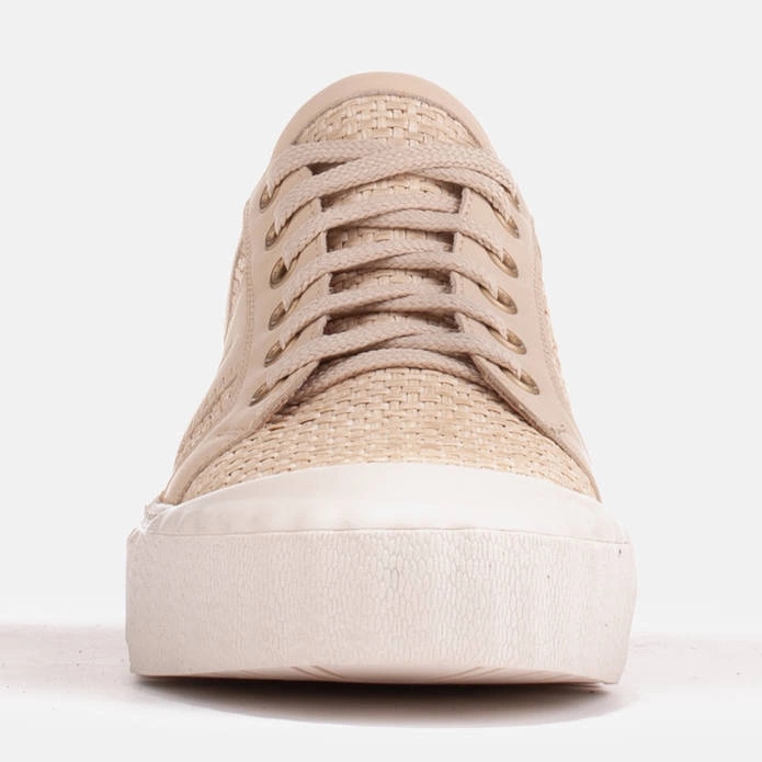 Marco Shoes Sneakers con rafia naturale beige 1