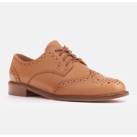 Marco Shoes Scarpe con perforazione decorativa marrone 1