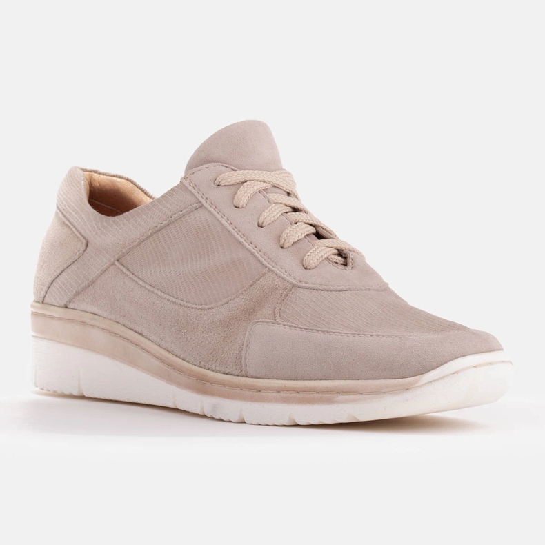 Radoskór Scarpe comode per un piede più largo su una suola leggera beige 1