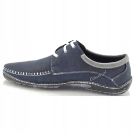 Mario Pala Scarpe da uomo 539 blu navy 2