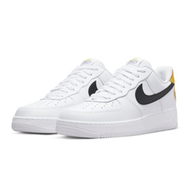 Nike Air Force 1 '07 LV8 M DM0118-100 bianca nero giallo 1