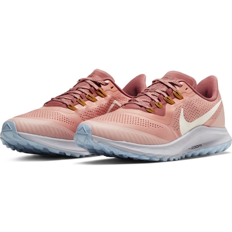 Scarpe Nike Air Zoom Pegasus 36 Trail W AR5676-601 bianco multicolore rosa 1