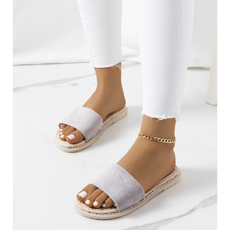 Ciabatte Staton da donna grigie grigio 1