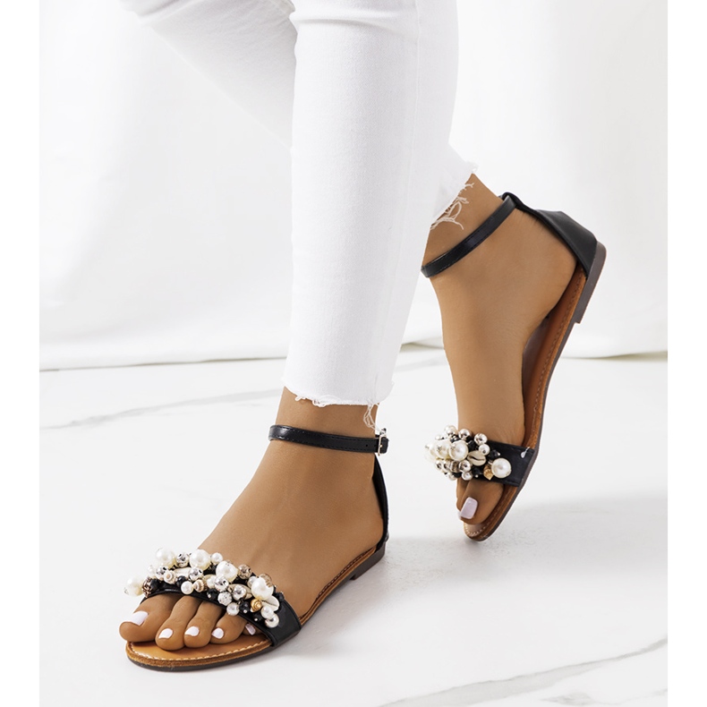 Sandali Chesney da donna neri nero 1