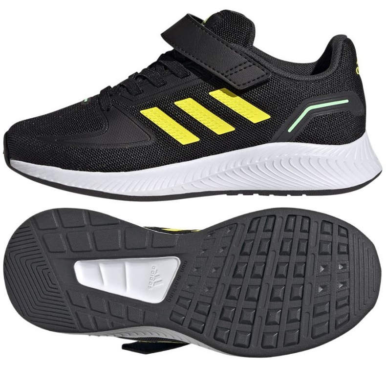 Scarpe Adidas Runfalcon 2.0 El Jr HR1394 nero 1