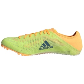 Scarpe chiodate Adidas Sprintstar M GY0941 verde 1