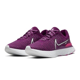 Scarpe Nike React Infinity Run Flyknit 3 DD3024-500 viola 1