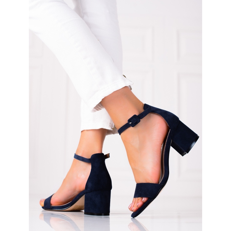SHELOVET Sandali blu scuro blu navy 1