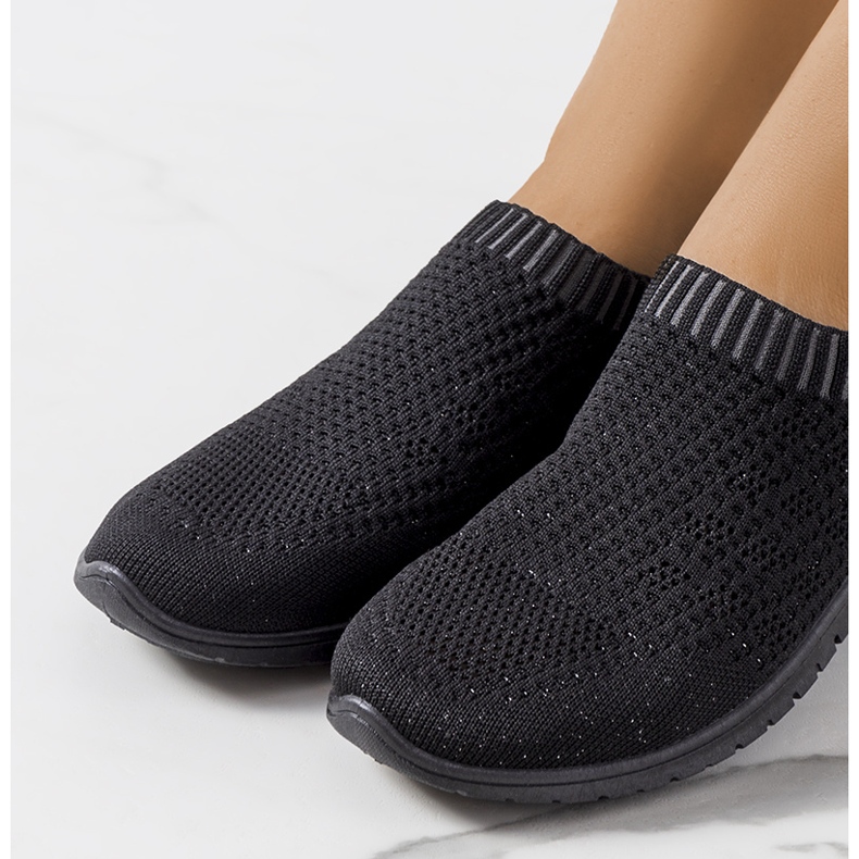 Sneakers nere da donna Sisko nero 1