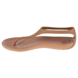Crocs Sexi Flip Wmns W 11354-854 marrone 1