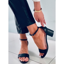 Sandali da donna con tacco alto Rachel Black nero 2