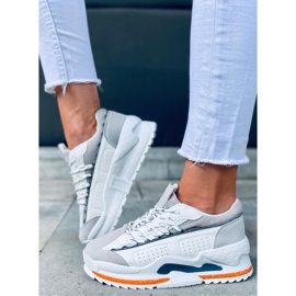 Scarpe sportive da donna Altos White bianca multicolore 1
