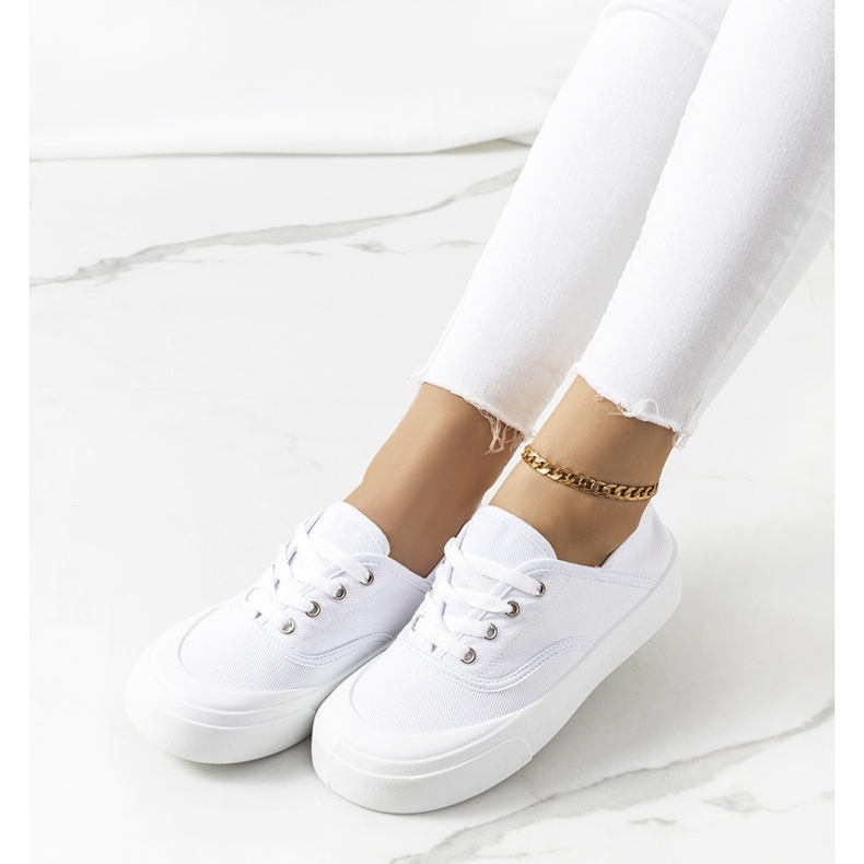 Sneakers Jesperse bianche bianco 1