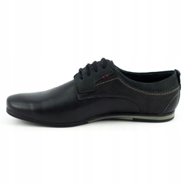Olivier Scarpe eleganti da uomo per jeans 731 nere nero 4
